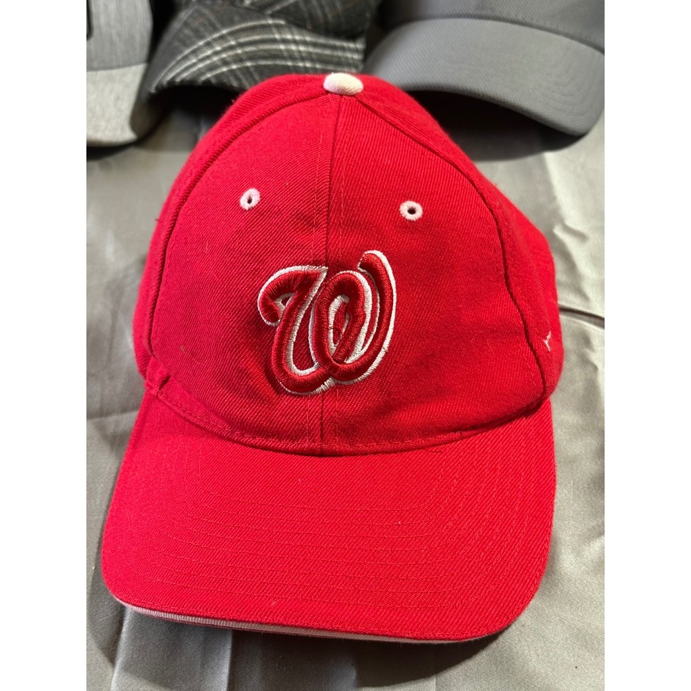City Hunter Washington Nationals MLB Baseball Hat Red Adjustable Cap Men OSFM